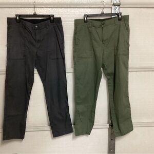 Two pair of men’s pants size 36X 32